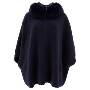 Giovi Wool And Cashmere Poncho tag size UNI Women